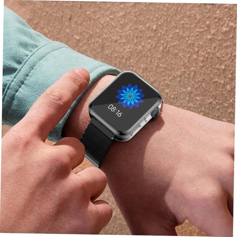 Jojofuny 2 حزمة Soft TPU Rubber Protective Case Cover For Watch Scratch Resistant - Image 3